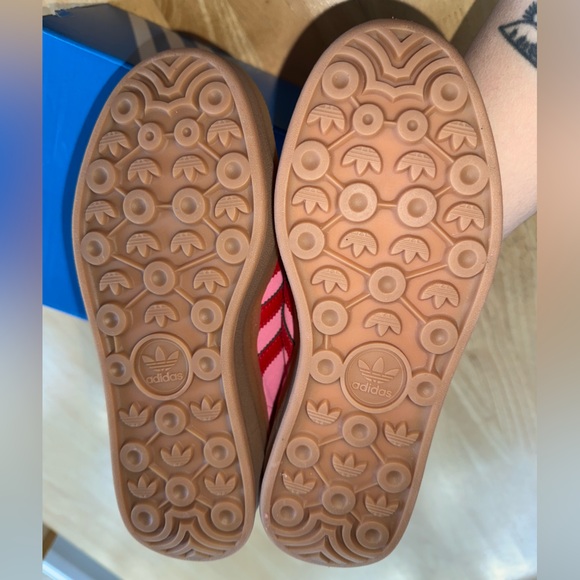 adidas Gazelle Bold Pink Platform Sneakers Size 4.5y 6w - Picture 6 of 8